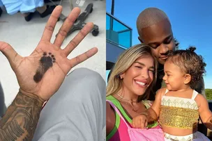 NASCE FILHO DE LÉO SANTANA E LORE IMPROTA: “MUITA EMOÇÃO”