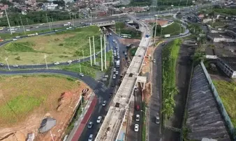 OBRAS DO VLT: BLOQUEIOS EM TRECHOS DA BR-324 COMEÇAM NESTA TERÇA-FEIRA