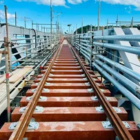 OBRAS DO VLT AVANÇAM E INSTALAÇÃO DE TRILHOS COMEÇA NA PONTE SÃO JOÃO