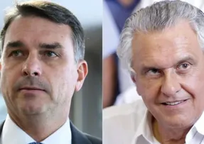CAIADO COBRA EXPLICAÇÕES DE FLÁVIO BOLSONARO SOBRE LIGAÇÃO COM DONO DO BANCO MASTER