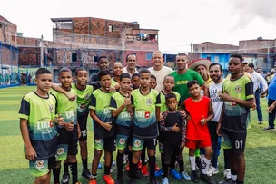 BRUNO REIS INAUGURA 100º CAMPO PÚBLICO DE GRAMA SINTÉTICA DE SALVADOR