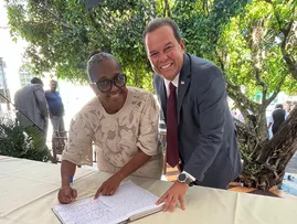 VICE-GOVERNADOR REPRESENTA O GOVERNADOR NOS ATOS VESPERTINOS DA DATA MAGNA EM CACHOEIRA