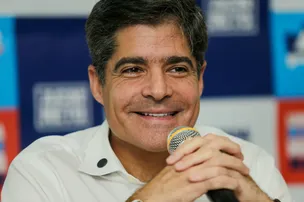 ACM NETO DURANTE LANÇAMENTO DO PROGRAMA 'SUA VOZ É NOSSA VOZ'