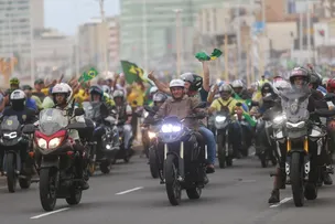 BOLSONARISTAS ORGANIZAM MOTOCIATA PARA O 2 DE JULHO