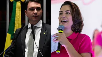 MICHELLE EXPÕE ATRITOS COM FLÁVIO E REVELA BASTIDORES DE CRISE NA FAMÍLIA BOLSONARO