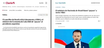 MINISTRO DA FAZENDA VIRA DESTAQUE NA IMPRENSA ARGENTINA APÓS CHAMAR MILEI DE "PALHAÇO"