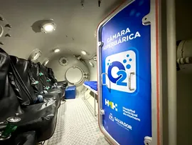 HOSPITAL DO HOMEM INICIA TRATAMENTO COM CÂMARA HIPERBÁRICA EM SALVADOR