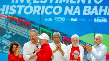 LULA DEVE GRAVAR INSERÇÕES COM JERÔNIMO, RUI COSTA E JAQUES WAGNER NA BAHIA