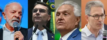 NEXUS/BTG: LULA EMPATA COM FLÁVIO, CAIADO E ZEMA NO 2º TURNO
