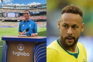 COMENTARISTA DA GLOBO RECEBE CRÍTICAS APÓS COMENTÁRIO SOBRE NEYMAR NA COPA