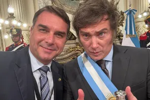 MILEI CONFIRMA VISITA AO BRASIL PARA EVENTO DE LANÇAMENTO DE CANDIDATURA DE FLÁVIO BOLSONARO