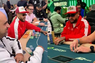 NEYMAR FICA FORA DE PARTIDA DO SANTOS E APROVEITA NOITE EM TORNEIO DE PÔQUER