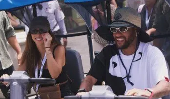 NEYMAR CURTE DIA EM PARQUE NOS ESTADOS UNIDOS COM BRUNA BIANCARDI E OS FILHOS