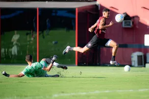 VITÓRIA GOLEIA TIME BAIANO POR 9 A 0 EM JOGO-TREINO NO BARRADÃO