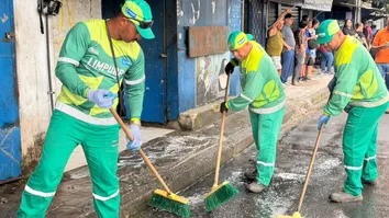 OPERAÇÃO BAIRRO NO GRAU LEVA MUTIRÃO DE LIMPEZA A MUSSURUNGA NESTA QUARTA-FEIRA