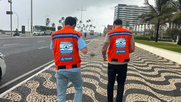 CODESAL VISTORIA PERCURSO DE 42 KM DA MARATONA SALVADOR 2026 PARA REFORÇAR SEGURANÇA