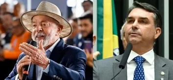 LULA TEM VANTAGEM CONTRA FLÁVIO BOLSONARO NA BAHIA, DIZ REAL TIME
