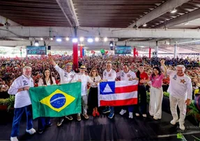 BAHIA É COTADA PARA RECEBER ATO DE LULA COM ARTISTAS DURANTE CAMPANHA DE 2026