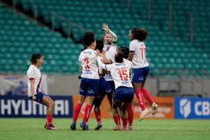 BAHIA FEMININO ENFRENTA PALMEIRAS NA FONTE NOVA PELAS QUARTAS DO BRASILEIRÃO