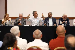 RUI COSTA REFORÇA ALIANÇA ENTRE JERÔNIMO E LULA EM ENCONTRO COM PREFEITOS