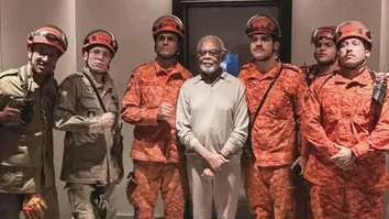 GILBERTO GIL FICA PRESO EM ELEVADOR E É RESGATADO PELOS BOMBEIROS NO RIO