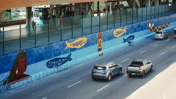 SALVADOR GANHA MURAL INDÍGENA DE 200 METROS NA LIGAÇÃO IGUATEMI-PARALELA