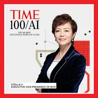 STELLA LI É RECONHECIDA PELA TIME COMO UMA DAS 100 PESSOAS MAIS INFLUENTES EM INTELIGÊNCIA ARTIFICIAL EM 2026