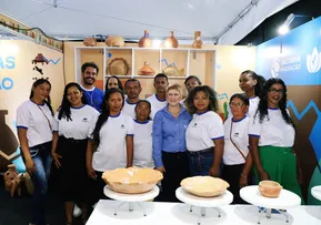 JACOBINA MINERAÇÃO PAN AMERICAN SILVER LEVA CERÂMICAS DO PONTILHÃO PARA A FEBAN 2026