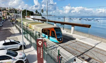 VLT DE SALVADOR E REGIÃO METROPOLITANA INICIA OPERAÇÃO NA PARADA ITACARANHA