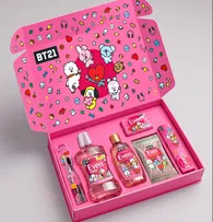 EVEN E BT21 LANÇAM COLEÇÃO LIMITADA DE HIGIENE PESSOAL