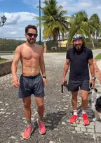 FUTEBOL E AXÉ: CRAQUE DO BAHIA TEM DIA DE TREINO COM BELL MARQUES