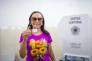 IVONEIDE CAETANO DESTACA DEMOCRACIA E CONFIANÇA NA REELEIÇÃO DURANTE VOTAÇÃO