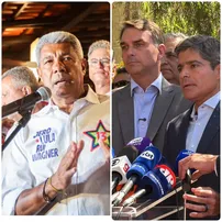 JERÔNIMO CRITICA O APOIO DE ACM NETO A FLÁVIO BOLSONARO NO SEGUNDO TURNO