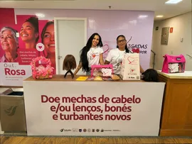 SHOPPING EM SALVADOR RECEBE CAMPANHA DE DOAÇÃO DE CABELOS ATÉ 23 DE OUTUBRO