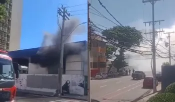 INCÊNDIO EM SUBESTAÇÃO DA COELBA DEIXA BAIRROS DE SALVADOR SEM ENERGIA