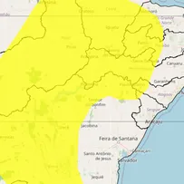 INMET ALERTA PARA BAIXA UMIDADE EM ÁREAS DA BAHIA