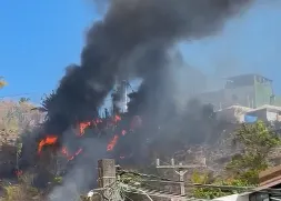 INCÊNDIO ATINGE ÁREA DE MATA NAS DUNAS DO IMBUÍ, EM SALVADOR
