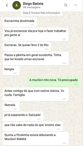 "CRECHE" E "MUCILON": MENSAGENS LIGAM VORCARO À REDE DE PROSTITUIÇÃO E ALICIAMENTO DE MULHERES REFUGIADAS, REVELA SITE